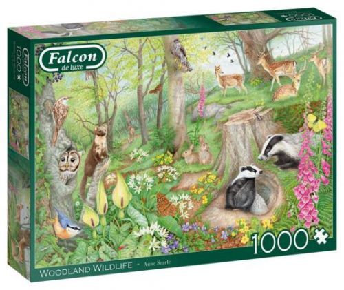 FALCON Puzzle Život v lese 1000 dílků