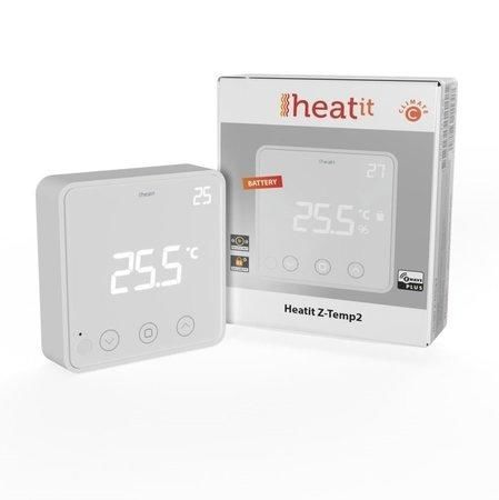 HEATIT Z-Temp2, Z-Wave bateriový termostat