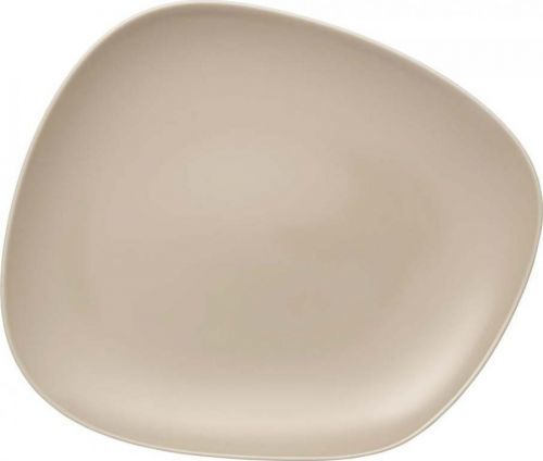 Krémově béžový porcelánový talíř Villeroy & Boch Like Organic, 27 cm