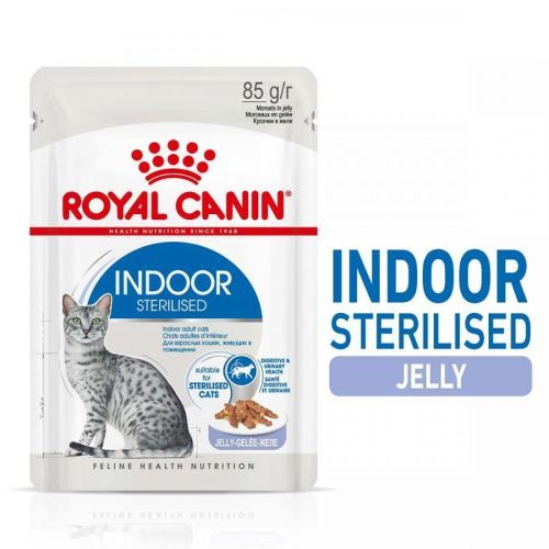 Royal Canin Indoor Sterilised v želé - 24 x 85 g