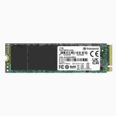 TRANSCEND 1TB M.2 2280PCIe Gen3x4 QLC DRAM-less, TS1TMTE110Q