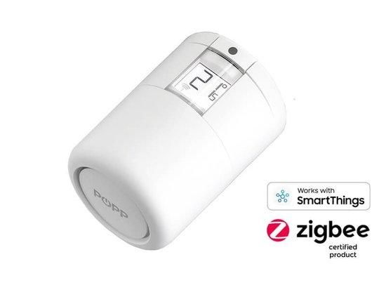 Zigbee radiátorová hlavice - POPP Smart Thermostat (Zigbee) (701721)