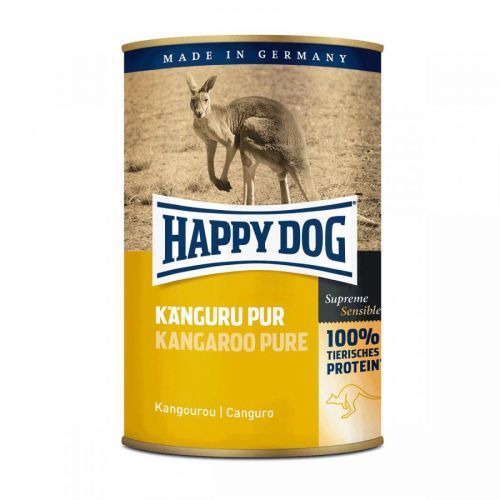 Happy Dog Pur s čistým klokaním masem 12 × 400 g