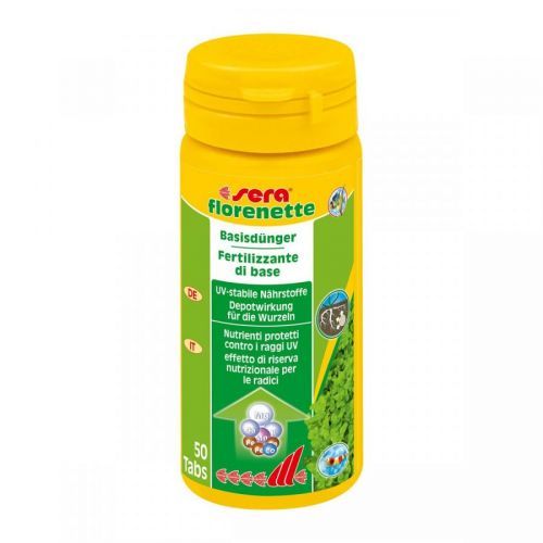 Sera hnojivo do akvária florenette 50 tablet (50 ml)