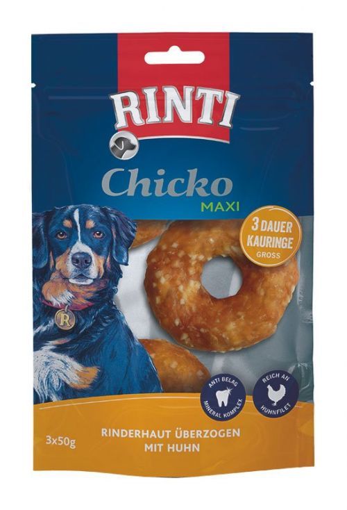 RINTI Chicko Maxi žvýkací kroužek, velký 9× 50 g