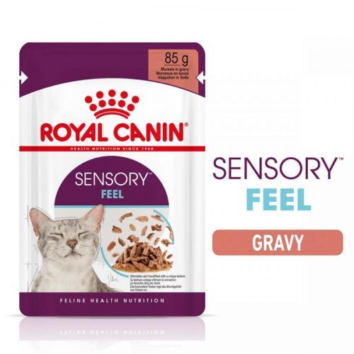 Royal Canin Sensory Feel Gravy 48 × 85 g