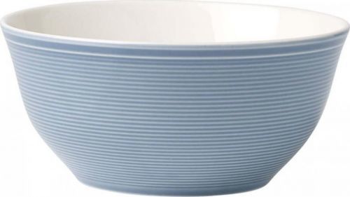 Bílo-modrá porcelánová miska Villeroy & Boch Like Color Loop, 750 ml