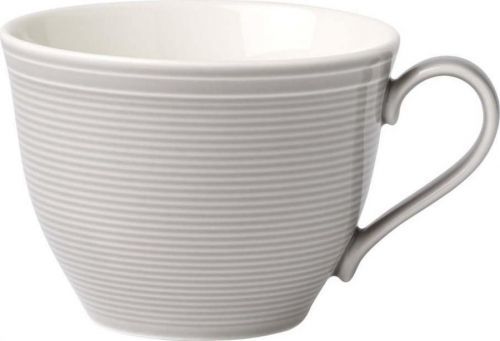 Bílo-šedý porcelánový šálek na kávu Villeroy & Boch Like Color Loop, 250 ml