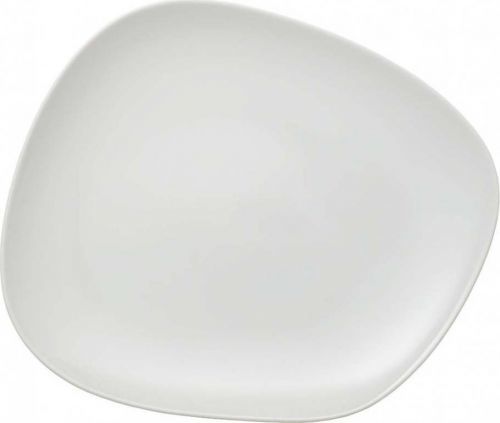 Bílý porcelánový talíř Villeroy & Boch Like Organic, 27 cm