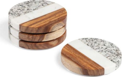 Sada 4 podtácků Kave Home Cataleg