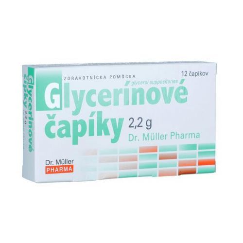 Dr. Müller Glycerinové čípky 2,2 g