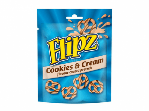 FLIPZ COOKIES & CREAM PRETZELS 90G