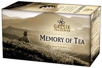GREŠÍK černý čaj Memory of Tea 20 n.s.