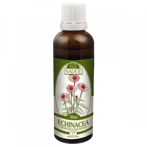 Naděje-byliny NADĚJE-PODHORNÁ Tinktura z bylin - Echinacea - purpurea 50 ml