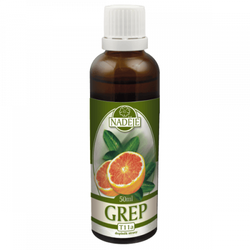 Naděje-byliny NADĚJE-PODHORNÁ Tinktura z bylin - Grapefruit 50 ml