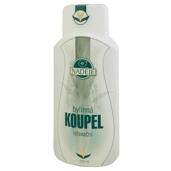 Naděje-byliny NADĚJE-PODHORNÁ Přírodní koupel - nervy, zklidnění 250 ml