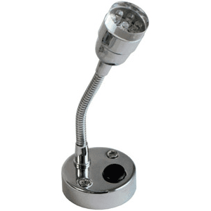 LED světlo - chromové