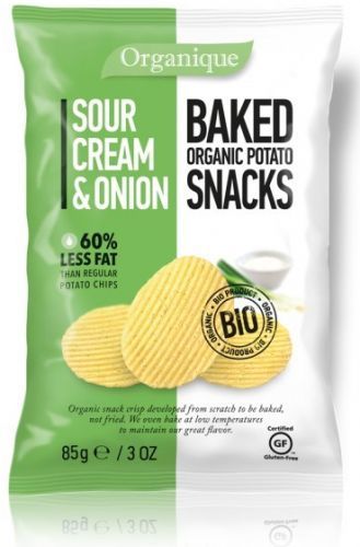 Mclloyd's McLLOYDS Chips Bops smetana, cibule 85g