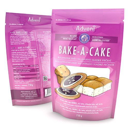 ADVENI Bezlepková směs na (nejen) sladké pečení BAKE-A-CAKE 5kg