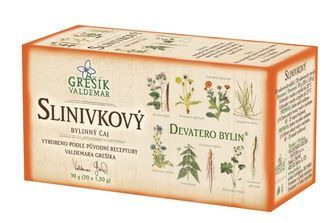 GREŠÍK Čaj Devatero bylin Slinivkový 20 n.s.