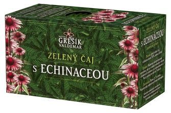 GREŠÍK Zelený čaj s echinaceou 20 n.s.