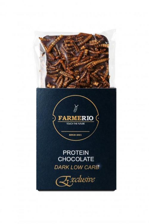 FARMERIO s.r.o. FARMERIO Protein chocolate - dark low carb 50 g