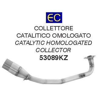 Svod výfuku ARROW s katalyzátorem, Honda PCX 125i E5 2021-> 53089KZ