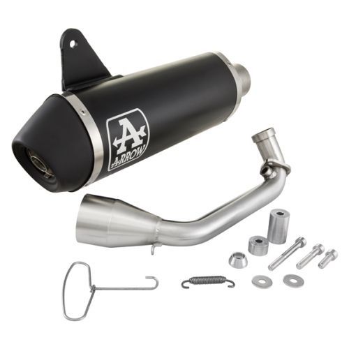 Výfuk Arrow Urban černý, Vespa GTS, ​GTS Super, ​GTV 300 ccm (`20-) Euro5 AR53536ANR