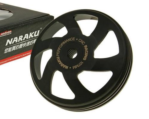 Spojkový zvon Naraku V2 CNC, Piaggio / Peugeot / Kymco / SYM / GY6 NK901.17