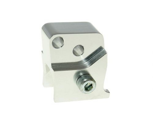 Vparts Podložka pod pružinu CNC 2 díry stříbrná, Peugeot horizontal VC21320