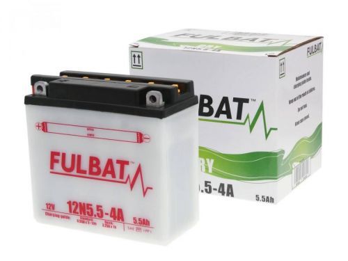 Baterie Fulbat 12N5.5-4A, včetně kyseliny FB550530
