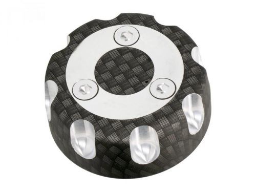Diverse / Import Víčko nádrže alu carbon-look, Aprilia RX 50, SX 50, Derbi Senda R, Senda SM, Gilera SMT 50, RCR 50 40149