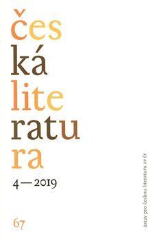 Česká literatura 4/2019