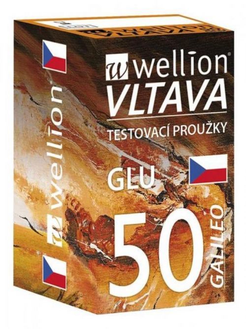 Testovací proužky Wellion Galileo(Vltava) GLU 50 ks