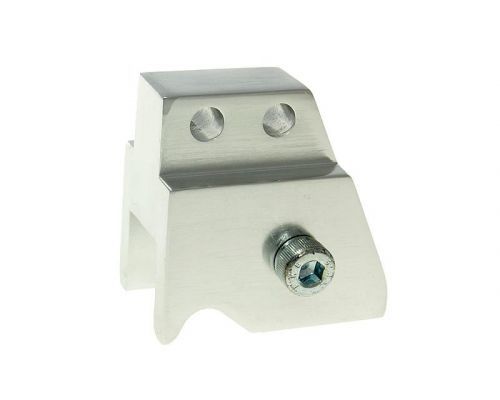 Vparts Podložka pod pružinu CNC 2 díry stříbrná, Minarelli VC21302
