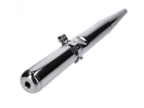 OEM Standard Výfuk chromovaný 28mm, Simson S51 Enduro, S70 Enduro 42158