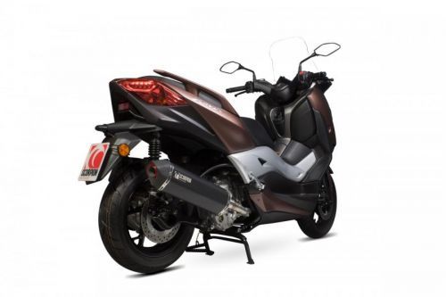 Výfuk SCORPION RP Serket Black Yamaha X-Max 300 E4 (2017-2020) RYA109BCER