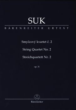 Smyčcový kvartet č. 2 op. 31 – kapesní partitura - Josef Suk
