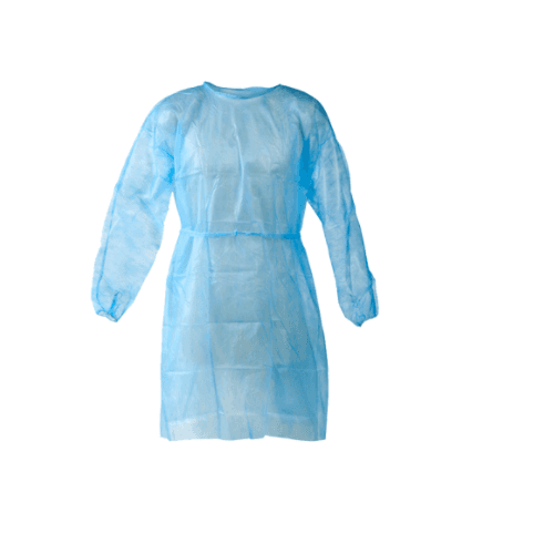 Plášť izolační MediCross 125x150cm, modrý, 10ks