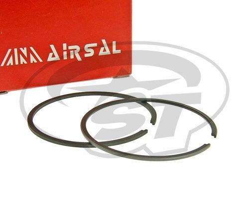 Sada pístních kroužků Airsal Tech-Piston 72.4cc 48mm Derbi Senda GPR, Gilera GSM SMT RCR Zulu EBE / EBS AS-ET16451