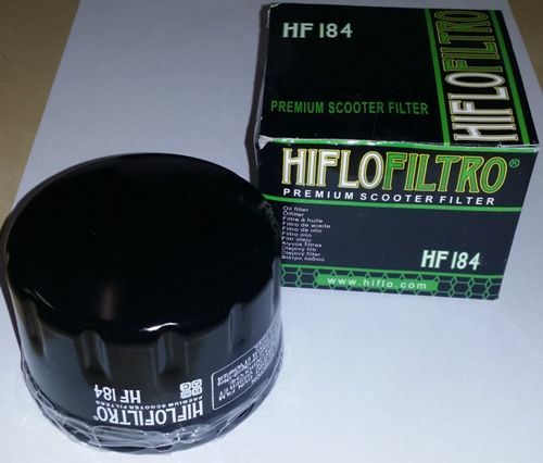 Hiflofiltro Olejový filtr Hiflo, Aprilia Gilera Piaggio 400-500ccm HF184