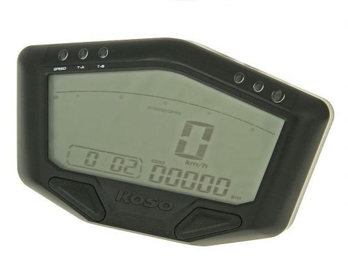 Tachometr Koso DB02, bateriová race verze 20419