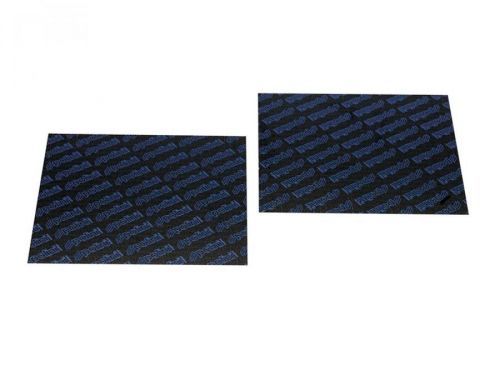Materiál na klapky, karbon, Polini 0,30mm 110x100mm - univerzální (modrá) 213.0600