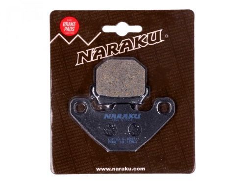 Brzdové destičky Naraku organic, Aprilia, Hyosung, Peugeot, Derbi, Piaggio, TGB NK430.31