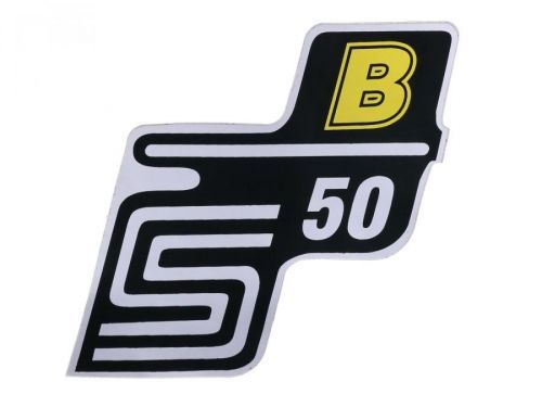 OEM Standard Samolepka S50 B žlutá, Simson S50 41957
