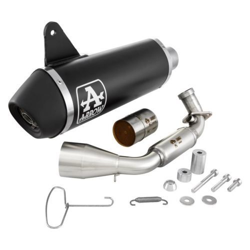 Výfuk Arrow Urban černý s katalyzátorem, Vespa GTS, ​GTS Super, ​GTV 300 ccm (`20-) Euro5 AR53536ANK