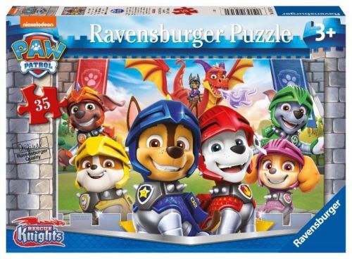 Ravensburger Puzzle Tlapková patrola - Hrdinští psi 35 dílků