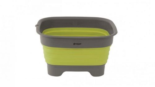 Outwell Collaps Wash Bowl w/drain Lime Green