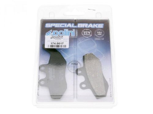 Brzdové destičky Polini organic, Aprilia Gilera MBK Yamaha 174.0017