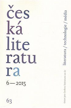 Česká literatura 6/2015